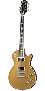 Amazon.com: Epiphone Slash Les Paul, Metallic Gold with Case